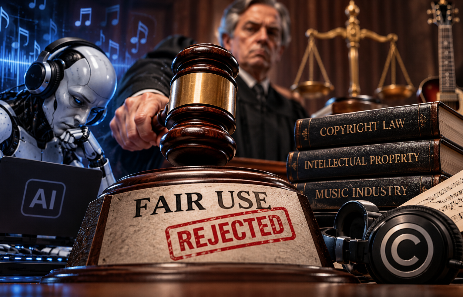 Appeals Court Rejects AI ‘Fair Use’ Defense in Copyright Case Watched Closely by the Music Business