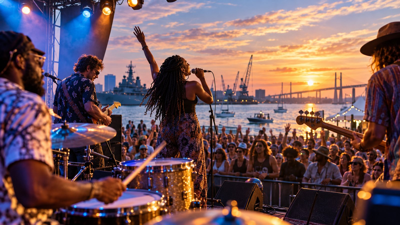 Hampton Roads Music This Week: NashFest 757, Meek Mill, ERRA and More — Amplifier editorial illustration