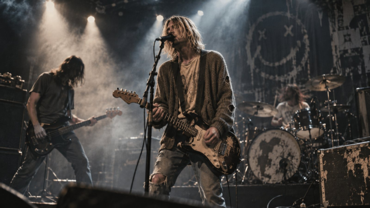 Nirvana Will Receive the 2026 VMAs Video Vanguard Award — Amplifier editorial illustration