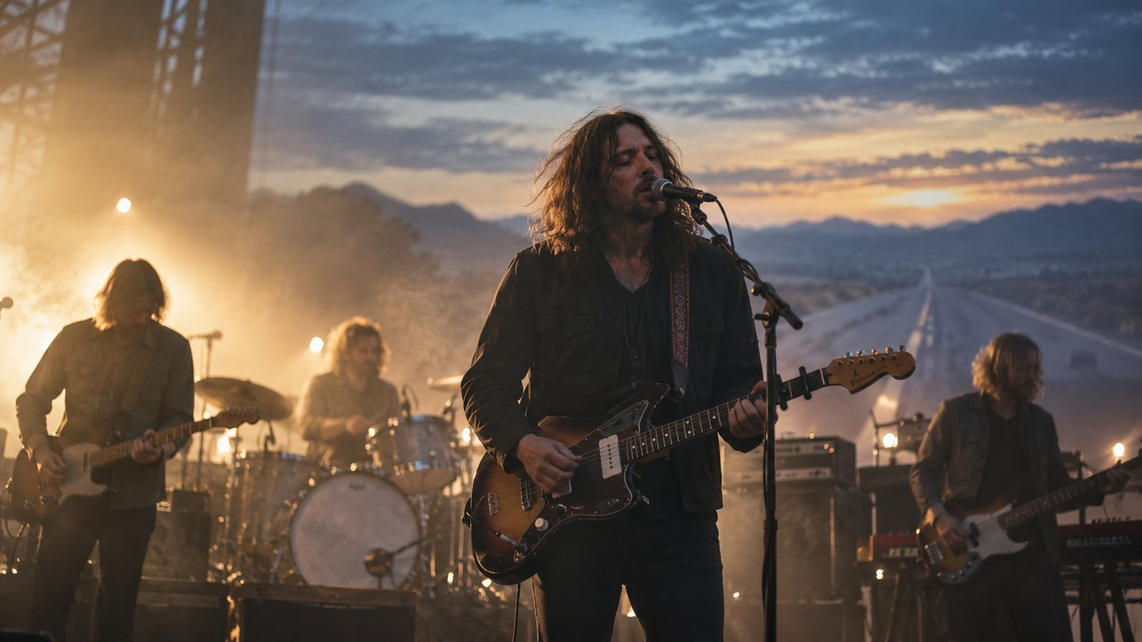 The War on Drugs Return With “Who’s That,” Their First New Studio Recording Since 2022 — Amplifier editorial illustration